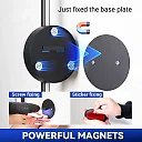 Magnetic Rechargeable Wall Lamp, 20 Inch Battery Operated LED Wall Sconce, Wire-Free Dimmable Linear Wall Light for Hallway & Bedroom