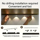 Rechargeable Under Cabinet Lights 2-Pack, Wireless Motion Sensor LED Light Bars with 3 Color Modes for Kitchen, Closet & Stairs