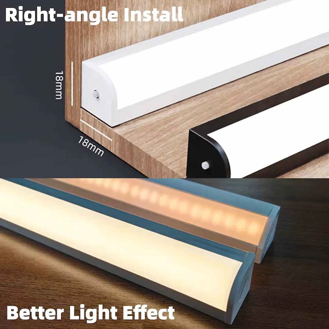 Under Cabinet Lighting with Remote, Rechargeable 12 Inch Magnetic LED Light Bar, Dimmable 3 White Tones, Wireless Shelf Light
