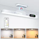 Rechargeable LED Light Bar, Dimmable 2500mAh Under Cabinet & Vanity Makeup Light with 3 Color Temperatures, Touch or Remote Control