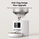 Automatic Cat Feeder Stainless Steel 4.5L, Wi-Fi Smart Pet Feeder with App Scheduling & Voice Recorder for Cats & Dogs