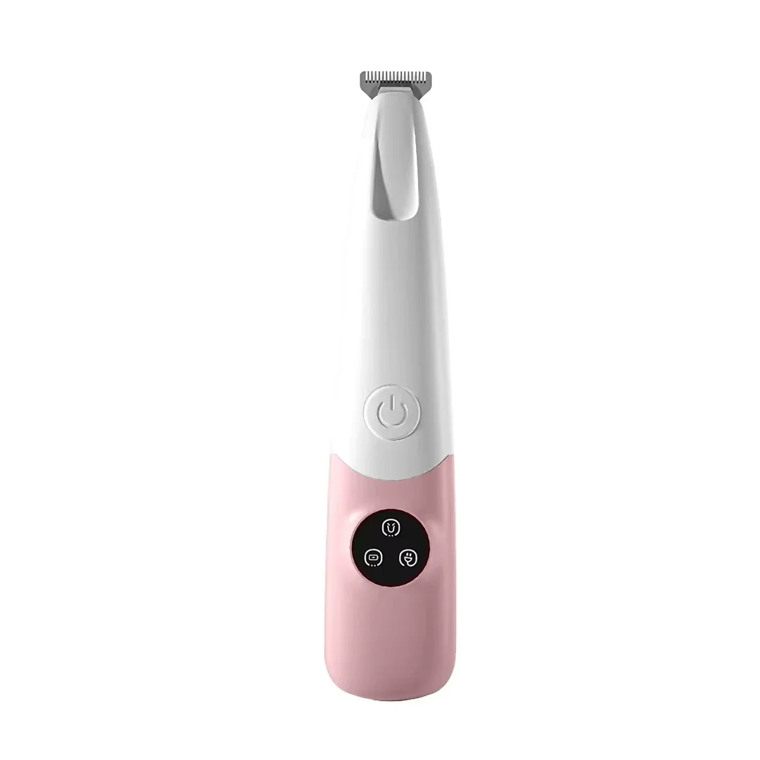 Cat Hair Trimmer Low Noise, Cordless Pet Clippers for Cats & Small Dogs, Gentle Electric Shaver for Paws & Face, Pastel Colors