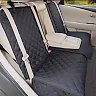 Dog Seat Cover for Back Seat with Armrest Opening, Waterproof Nonslip Dog Hammock for Car, 56 x 50 in Rear Seat Protector