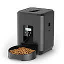 Automatic Cat Feeder with Timer, Programmable Pet Food Dispenser with LCD Display for Cats & Dogs, Wi-Fi App or Button Control