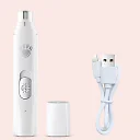 Pet Nail Grinder with Diamond Grinding Wheel, USB Rechargeable Dog Nail Trimmer for Dogs & Cats, Compact Electric Nail File
