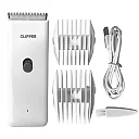 Low Noise Dog Clippers, Cordless Rechargeable Pet Hair Trimmer for Dogs, Cats & Puppies, Lightweight Home Grooming Clipper