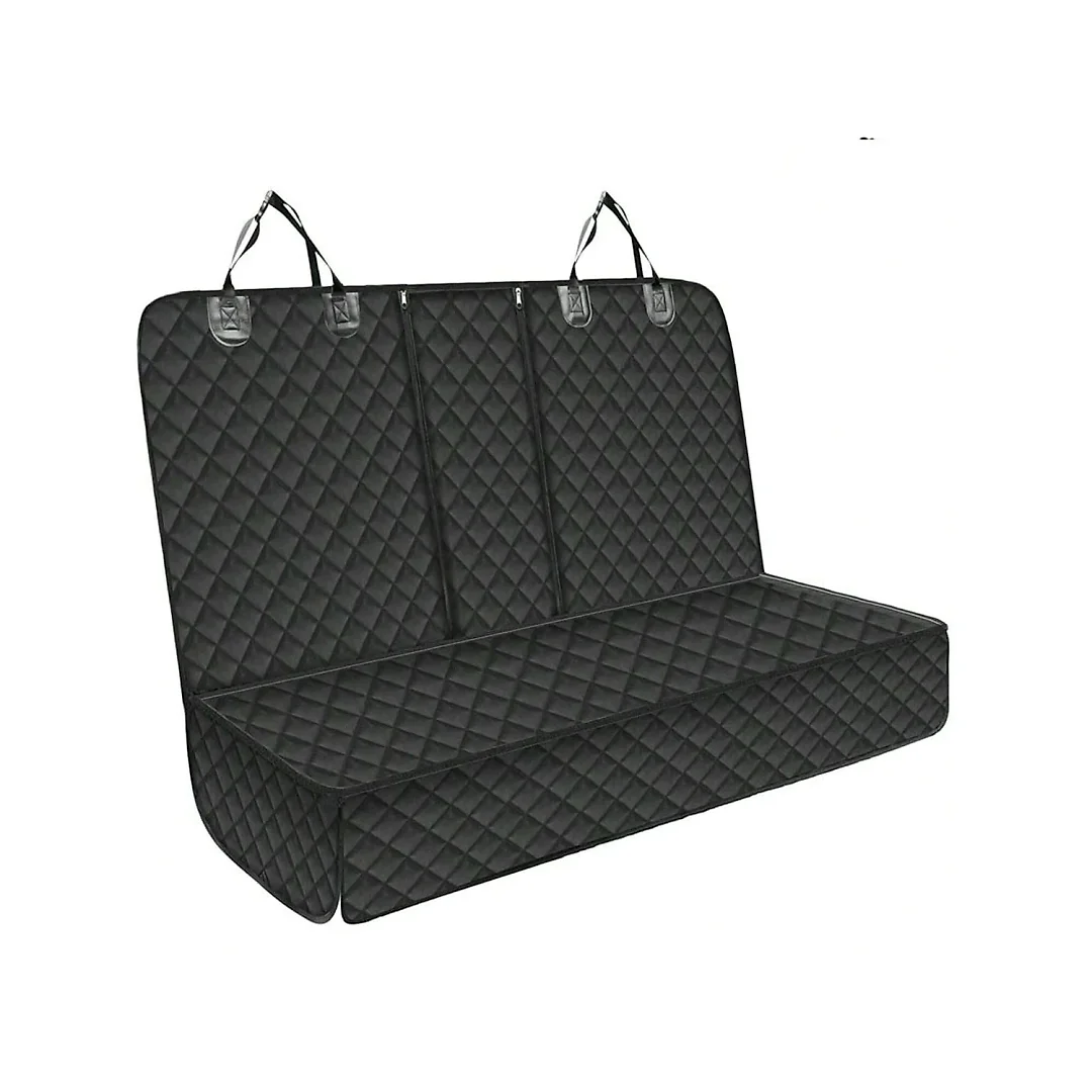 Dog Seat Cover for Back Seat with Armrest Opening, Waterproof Nonslip Dog Hammock for Car, 56 x 50 in Rear Seat Protector