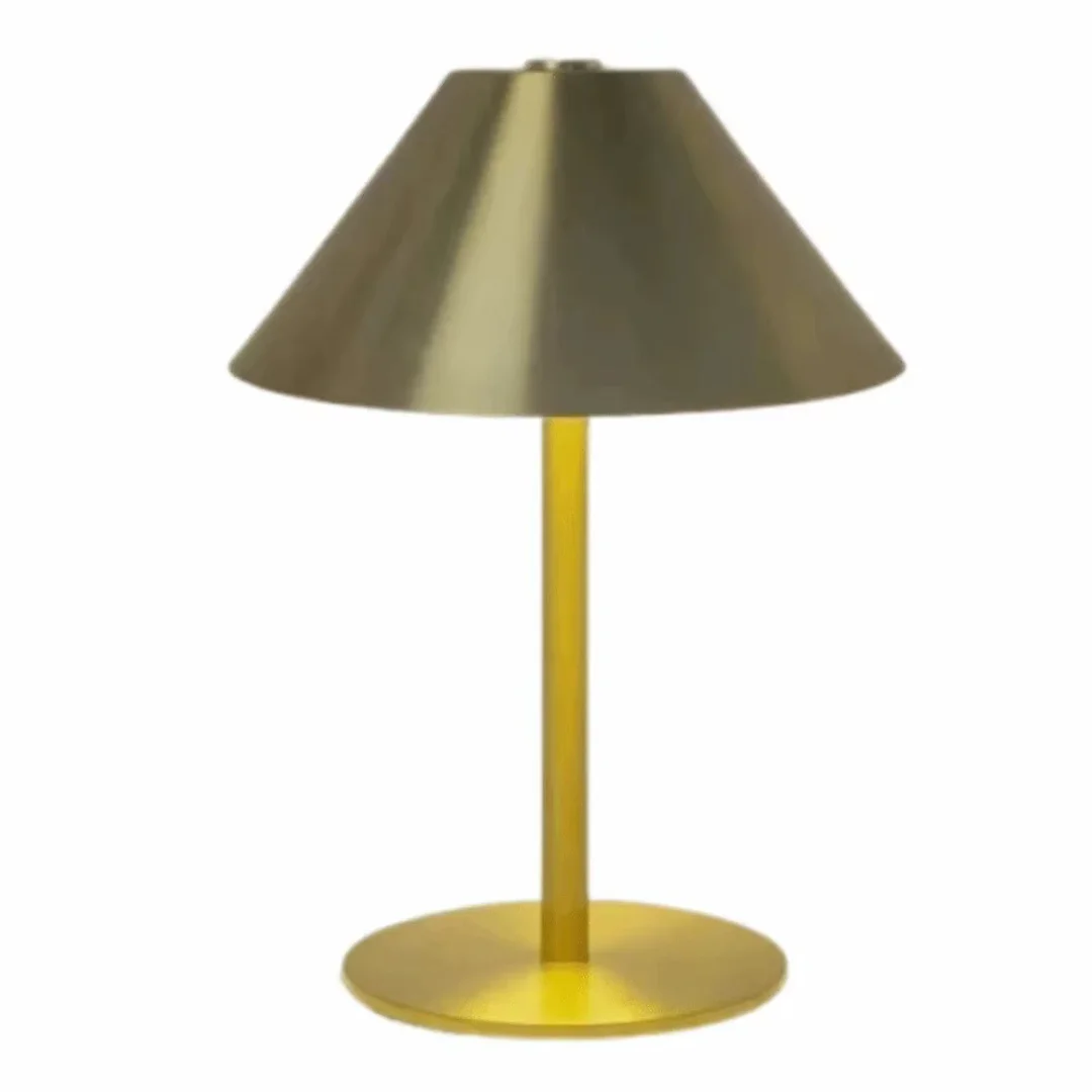 Cordless Dome Table Lamp, Rechargeable LED Touch Lamp with 3 Color Temperatures & Dimming, Battery Operated Bedside Lamp, Small & Large