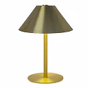 Cordless Dome Table Lamp, Rechargeable LED Touch Lamp with 3 Color Temperatures & Dimming, Battery Operated Bedside Lamp, Small & Large