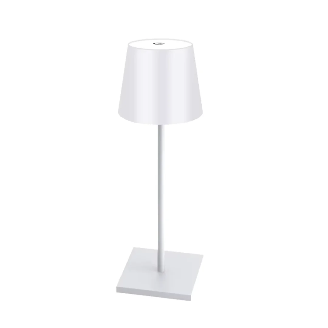 Cordless Table Lamp, Rechargeable LED Touch Lamp with USB-C & 3 Brightness Levels, Battery Operated Bedside & Dining Table Lamp