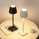 Cordless Table Lamp, Rechargeable LED Touch Lamp with USB-C & 3 Brightness Levels, Battery Operated Bedside & Dining Table Lamp