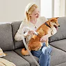 Dog Grooming Vacuum Kit, 2.5L Pet Grooming Vacuum with 3 Suction Modes & 5 Tools incl. Clipper, Low-Noise Dog Hair Vacuum, White