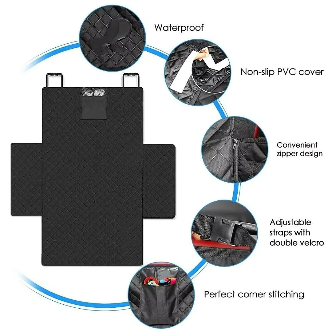 Dog Cargo Liner for SUV, Waterproof Trunk Cover for Dogs, Durable Wear-Resistant Cargo Protector Mat, Easy Install