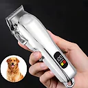 Professional Dog Clippers Cordless, Low-Noise Rechargeable Pet Hair Clipper for Dogs & Cats, Home Grooming Trimmer