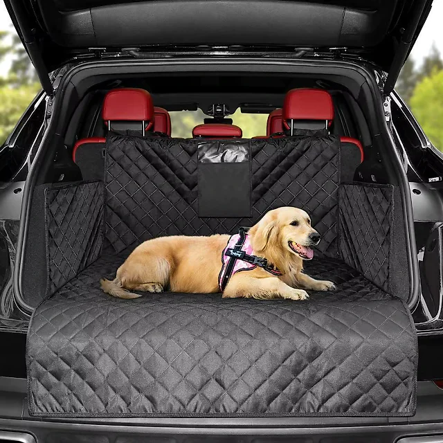 Dog Cargo Liner for SUV, Waterproof Trunk Cover for Dogs, Durable Wear-Resistant Cargo Protector Mat, Easy Install