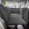 Hard Bottom Dog Seat Cover, Back Seat Extender for Large Dogs, Waterproof Detachable Car Platform for Cars & SUVs, 50 x 24 in