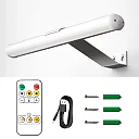 Rechargeable Picture Light with Remote, Battery Operated 4000mAh LED Art Light, Cordless Wireless Painting Light for Artwork & Mirrors