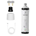 Dog Nail Grinder Kit with LED Light, Quiet Rechargeable Dog Nail Trimmer with Extra Grinding Heads for Dogs & Cats