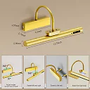 Rechargeable Picture Light with Remote, Battery Operated 4000mAh LED Art Light, Cordless Wireless Painting Light for Artwork & Mirrors