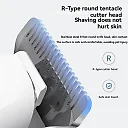 Cat Hair Trimmer Low Noise, Cordless Pet Clippers for Cats & Small Dogs, Gentle Electric Shaver for Paws & Face, Pastel Colors