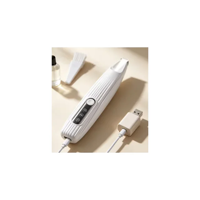 Dog Paw Trimmer with LED Light, Cordless Low-Noise Dog Trimmer for Paws, Face & Ears, Rechargeable Water-Resistant Pet Clipper