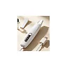 Dog Paw Trimmer with LED Light, Cordless Low-Noise Dog Trimmer for Paws, Face & Ears, Rechargeable Water-Resistant Pet Clipper