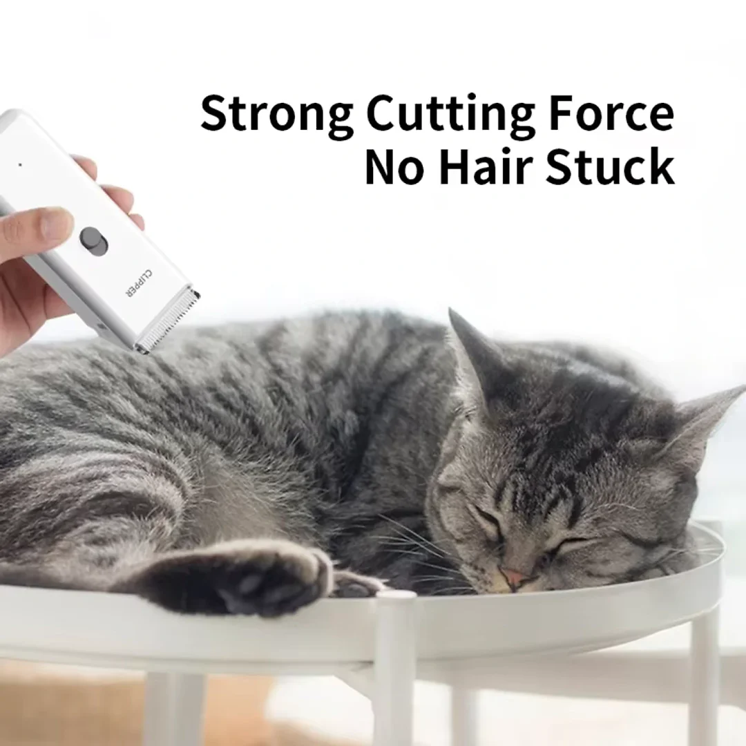 Dog Clippers Rechargeable, Cordless Pet Hair Clipper with up to 90 Minutes Runtime, Grooming Trimmer for Dogs & Cats