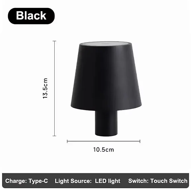 Wine Bottle Light, Cordless Rechargeable LED Bottle Lamp Head with Touch Control, Warm-to-Cool or RGB Color Changing, Bar & Party Decor