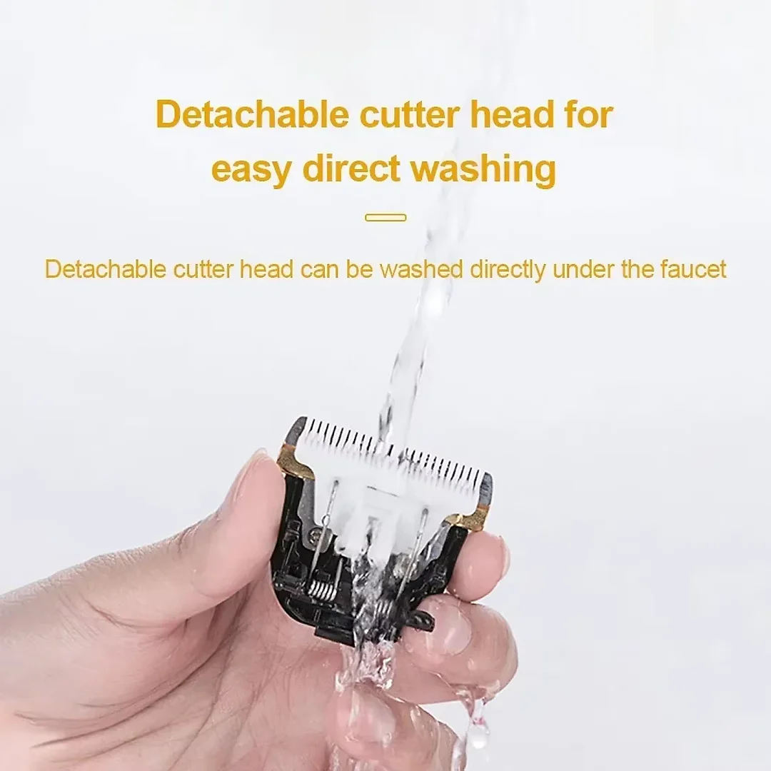 Dog Clippers Cordless, USB Rechargeable Dog Hair Clippers with Guide Combs, Quiet Pet Grooming Trimmer for Dogs & Cats