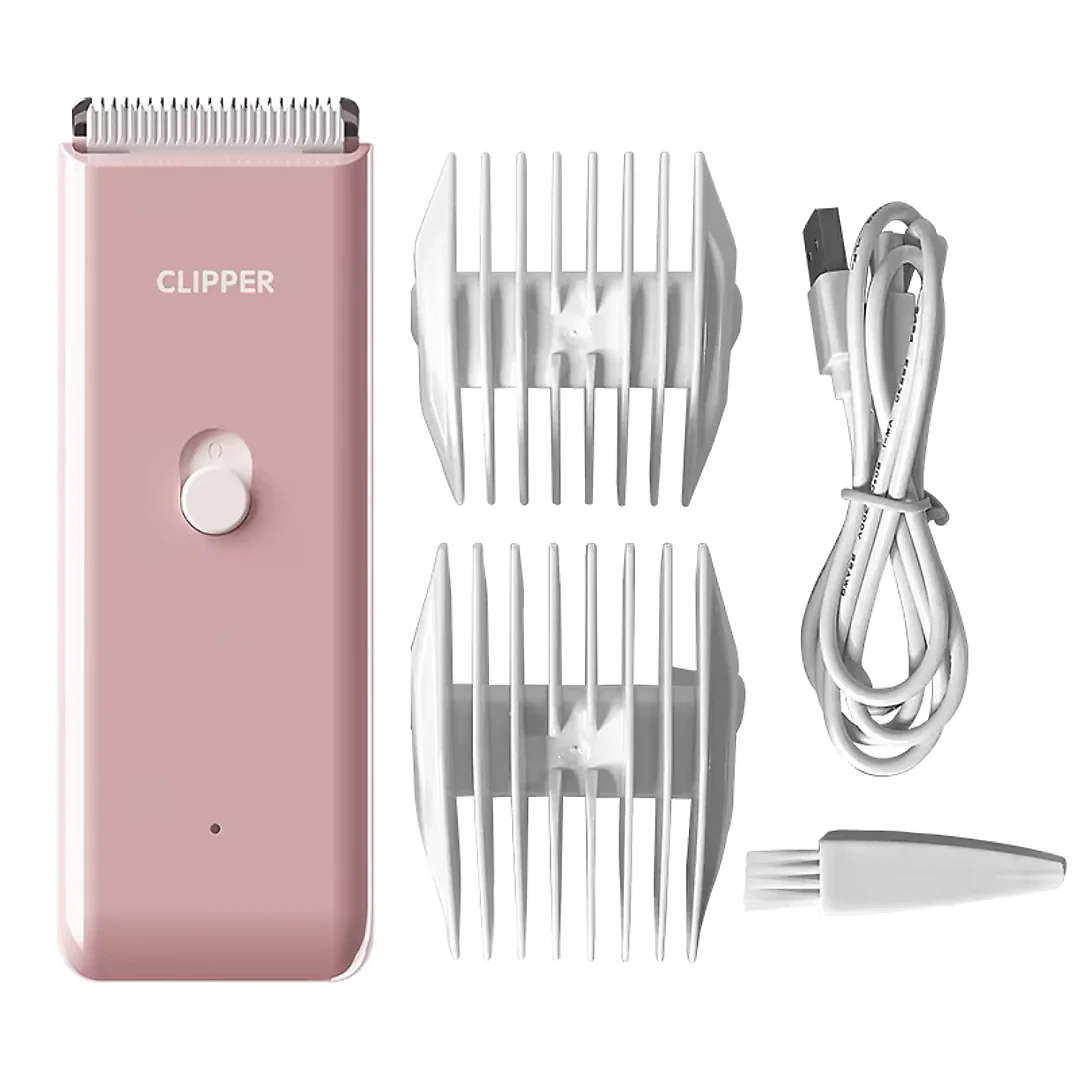 Low Noise Dog Clippers, Cordless Rechargeable Pet Hair Trimmer for Dogs, Cats & Puppies, Lightweight Home Grooming Clipper