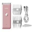 Low Noise Dog Clippers, Cordless Rechargeable Pet Hair Trimmer for Dogs, Cats & Puppies, Lightweight Home Grooming Clipper