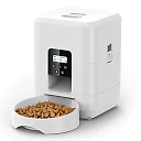 Automatic Cat Feeder with Timer, Programmable Pet Food Dispenser with LCD Display for Cats & Dogs, Wi-Fi App or Button Control