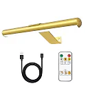 Rechargeable Picture Light with Remote, Battery Operated 4000mAh LED Art Light, Cordless Wireless Painting Light for Artwork & Mirrors