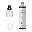Dog Nail Grinder Kit with LED Light, Quiet Rechargeable Dog Nail Trimmer with Extra Grinding Heads for Dogs & Cats
