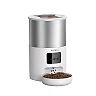 Automatic Cat Feeder Stainless Steel 4.5L, Wi-Fi Smart Pet Feeder with App Scheduling & Voice Recorder for Cats & Dogs