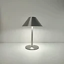 Cordless Dome Table Lamp, Rechargeable LED Touch Lamp with 3 Color Temperatures & Dimming, Battery Operated Bedside Lamp, Small & Large