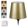Wine Bottle Lamp, Rechargeable Cordless LED Bottle Lamp Shade with Touch Dimming & 3 Light Colors, Bar & Restaurant Table Decor