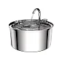 Stainless Steel Pet Water Fountain with Faucet, Quiet USB Cat & Dog Water Fountain, Optional Filter Kit & Motion Sensor