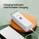 Low Noise Dog Clippers, Cordless Rechargeable Pet Hair Trimmer for Dogs, Cats & Puppies, Lightweight Home Grooming Clipper