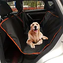 Dog Seat Cover for Back Seat, Heavy-Duty Oxford Waterproof Dog Hammock, Scratchproof Cushioned Car Seat Protector for Trucks & SUVs