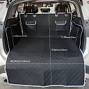 Dog Trunk Cover for SUV, Waterproof Cargo Liner with Side Walls 71 x 41 x 13 in, Durable Pet Travel Mat for Small to Large Dogs