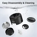 Automatic Cat Feeder 2L, Smart Pet Food Dispenser with Scheduled Meals & LCD Display, Wi-Fi App or Button Control