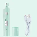 Pet Nail Grinder with Diamond Grinding Wheel, USB Rechargeable Dog Nail Trimmer for Dogs & Cats, Compact Electric Nail File