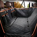 Dog Seat Cover for Back Seat, Waterproof Dog Hammock for Car, Scratch-Resistant Rear Seat Protector for Cars, Trucks & SUVs