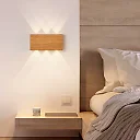 Rechargeable Wall Light with Remote, 5200mAh Battery Operated Up-Down Wall Sconce, Touch Dimming & 3 Color Temperatures, USB-C