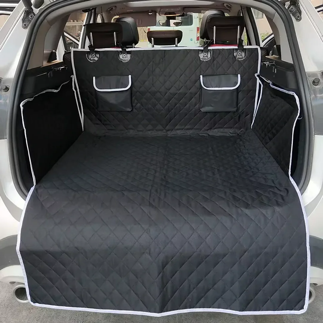 Dog Trunk Cover for SUV, Waterproof Cargo Liner with Side Walls 71 x 41 x 13 in, Durable Pet Travel Mat for Small to Large Dogs