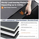 Back Seat Extender for Dogs, Waterproof Dog Car Hammock Platform with Non-Slip Suction Cups for Medium & Large Dogs, Universal Fit