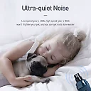Dog Nail Grinder for Large Dogs, Powerful Rechargeable Nail Trimmer with 3 Grinding Ports for Small, Medium & Large Dogs