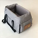 Dog Car Seat for Small Dogs, Center Console Booster Seat with Safety Tether, Portable Pet Car Seat & Carrier for Small Dogs & Cats