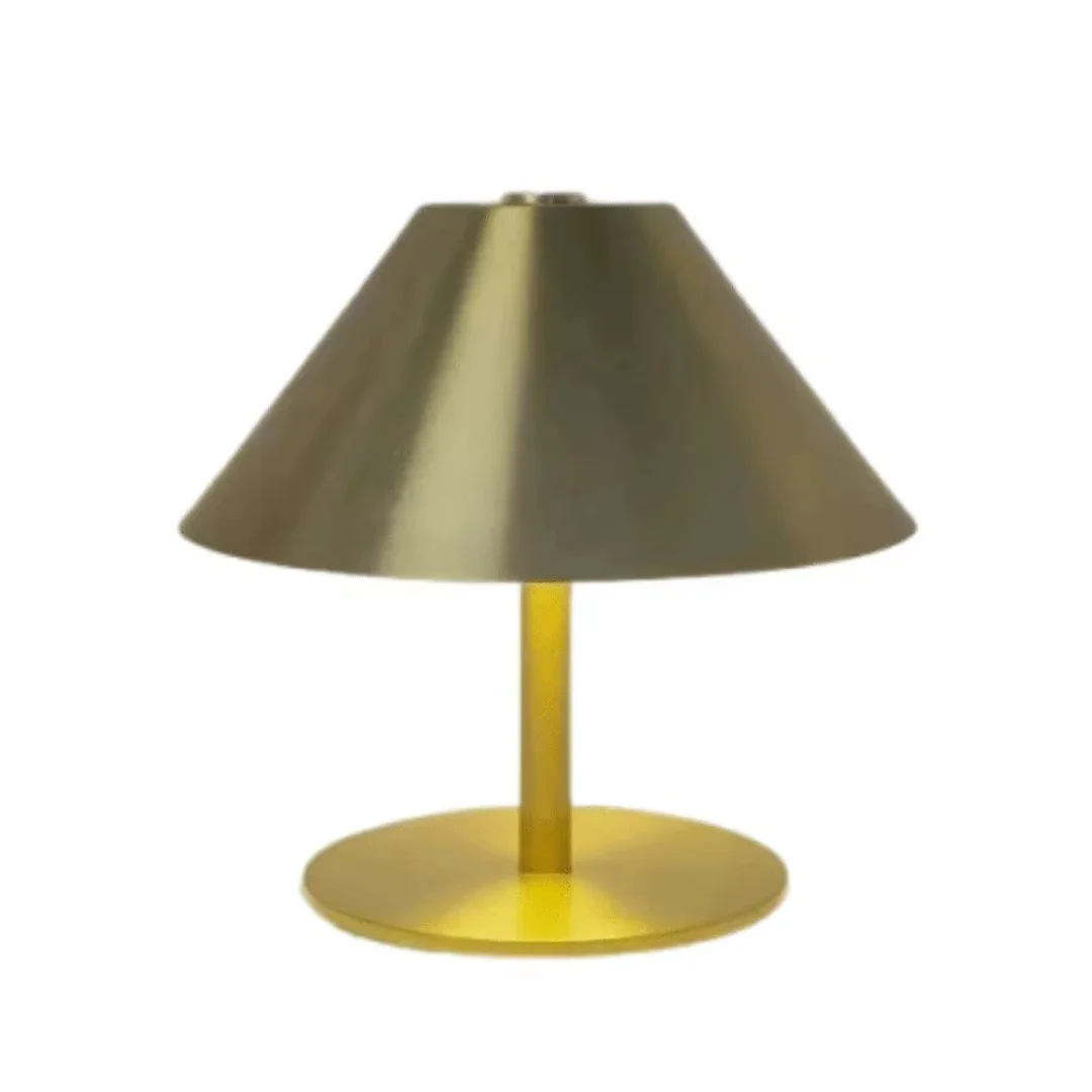 Cordless Dome Table Lamp, Rechargeable LED Touch Lamp with 3 Color Temperatures & Dimming, Battery Operated Bedside Lamp, Small & Large